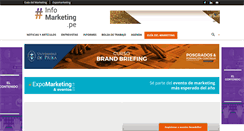 Desktop Screenshot of infomarketing.pe